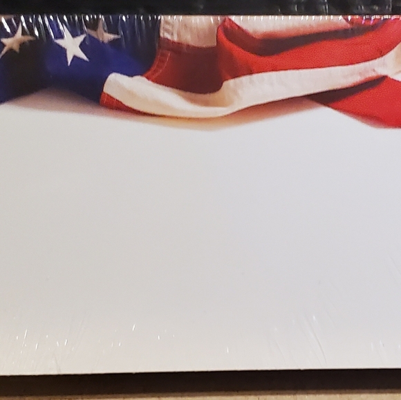 50 USA Flag Blank Enclosure Cards and Envelopes for Gifts Messages Flowers - Picture 2 of 4